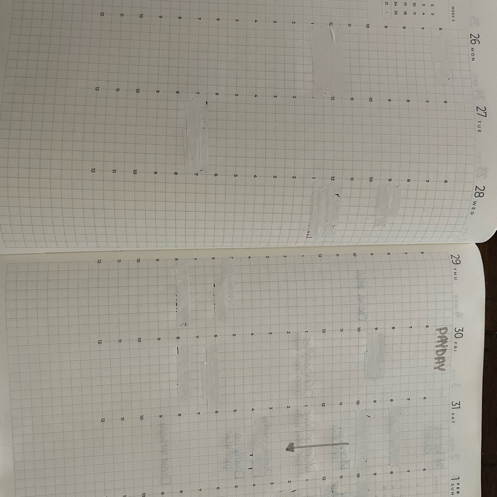 Lightly Used Sterling Ink A5-V Compact Full Year Planner, Cover & More! - Picture 5 of 16